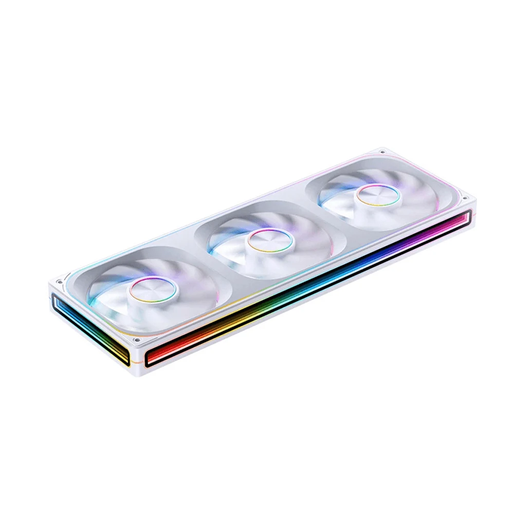 Fan Jonsbo ZA-360WR Triple Pack Reverse Blade - White - ARGB - New