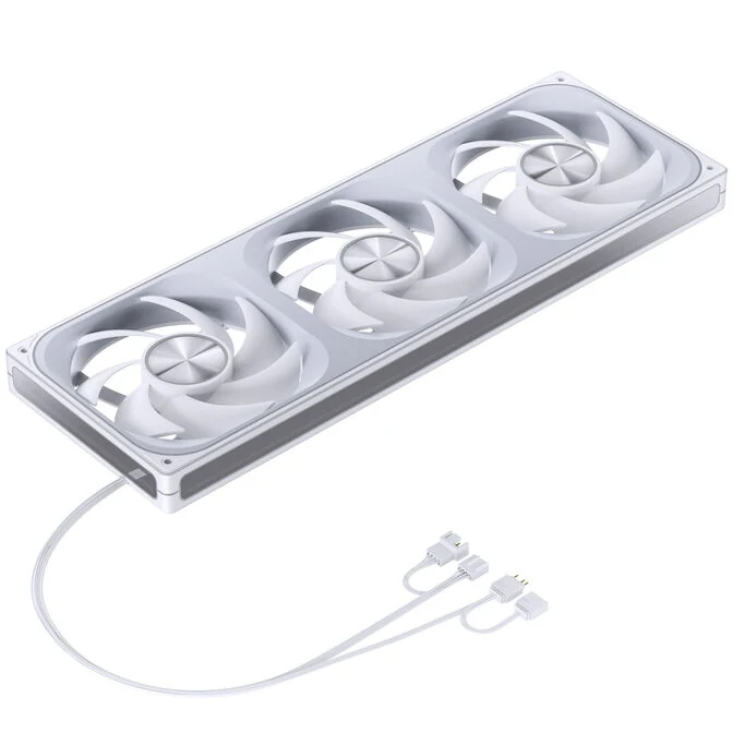 Fan Jonsbo ZA-420W Triple Pack 140mm - White - ARGB - New