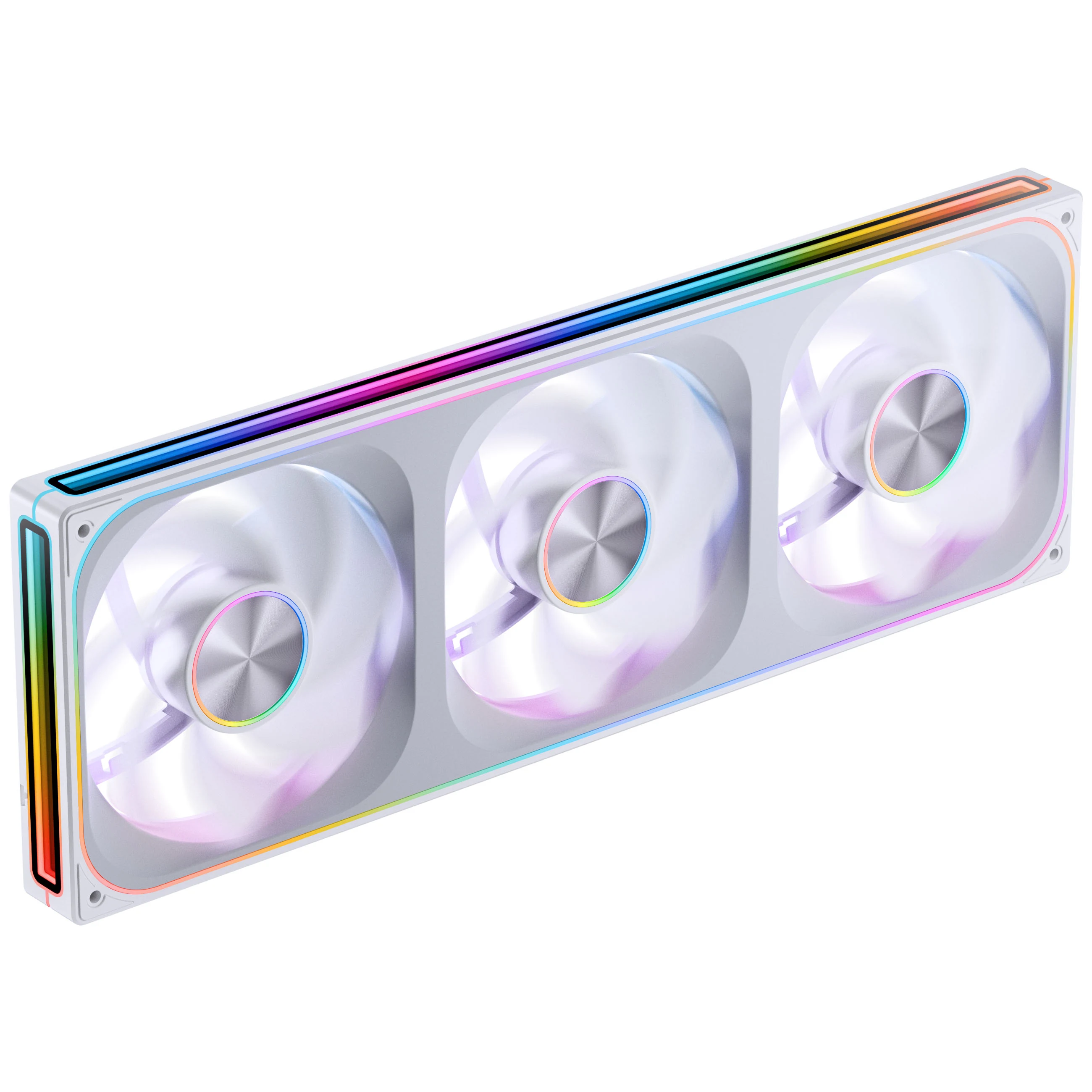 Fan Jonsbo ZA-420WR Triple Pack 140mm Reverse Blade - White - ARGB - New