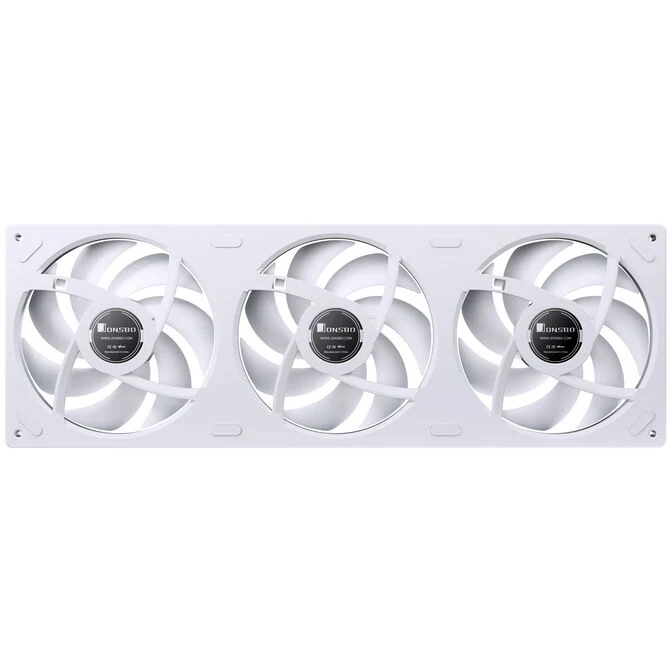 Fan Jonsbo ZA-420WR Triple Pack 140mm Reverse Blade - White - ARGB - New