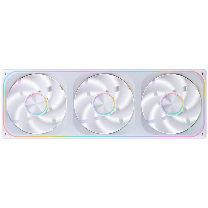Fan Jonsbo ZA-420WR Triple Pack 140mm Reverse Blade - White - ARGB - New
