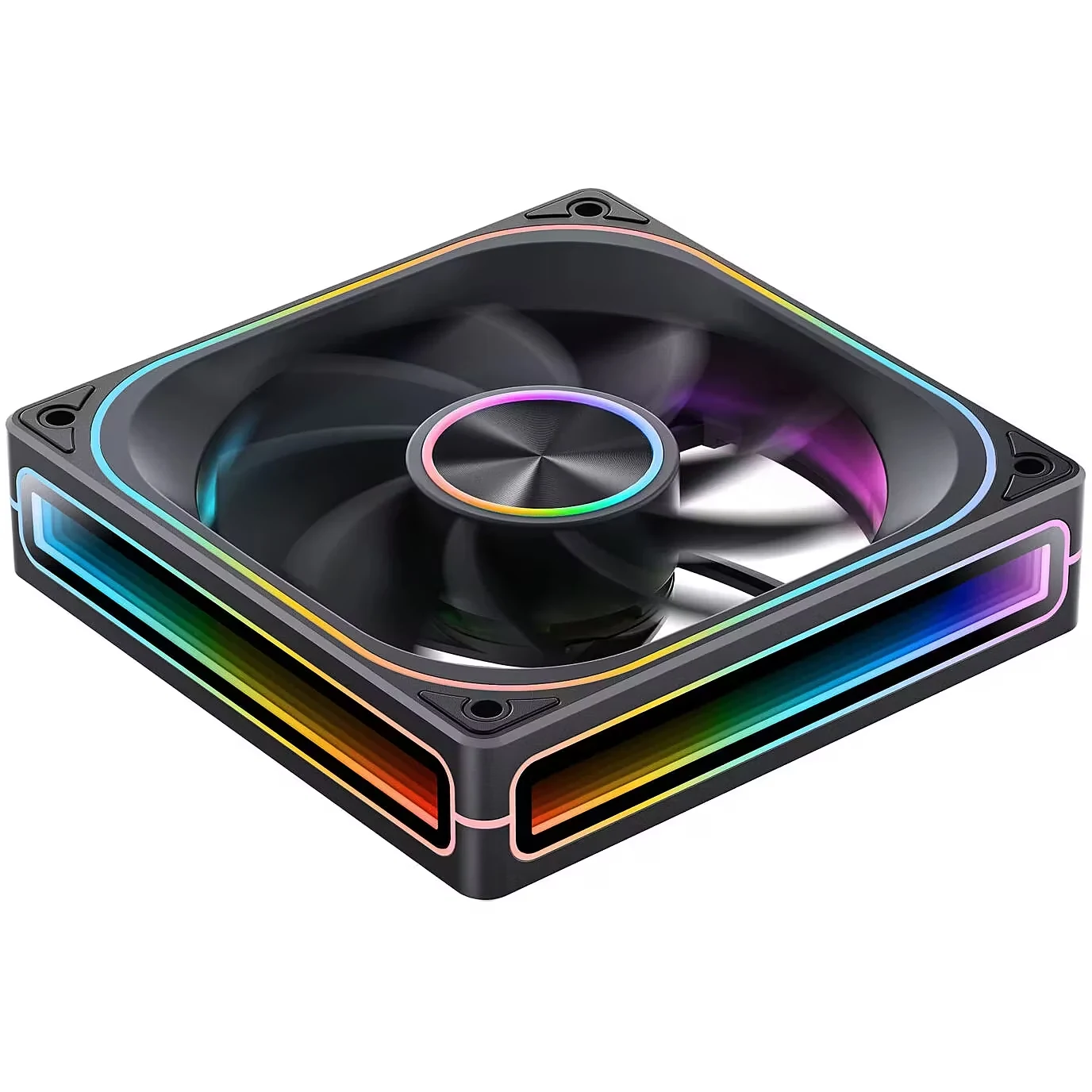 Fan Jonsbo ZL-120BR Reverse Blade - Black - ARGB - New