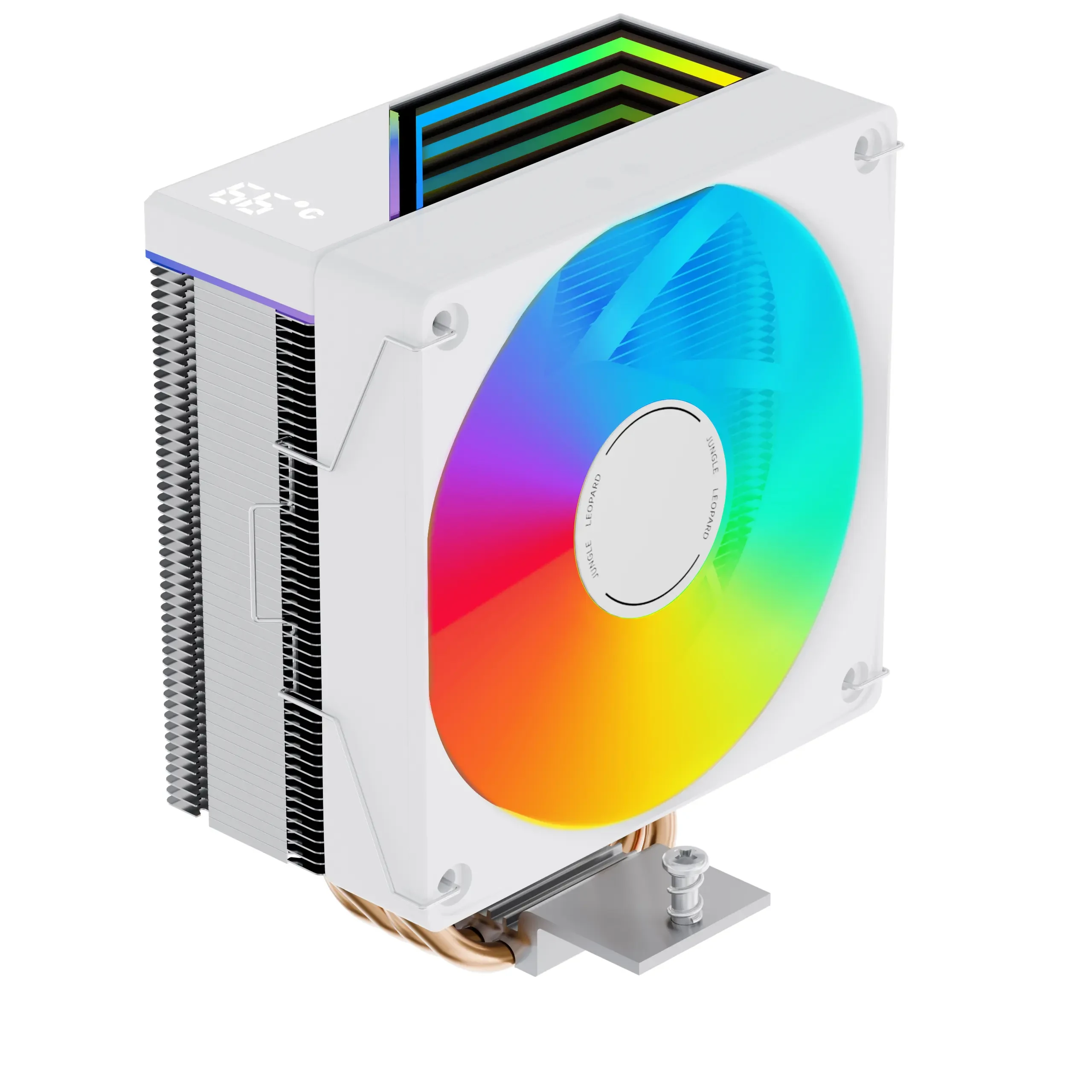 Fan Jungle Leopard Astro 120mm - White - ARGB - New