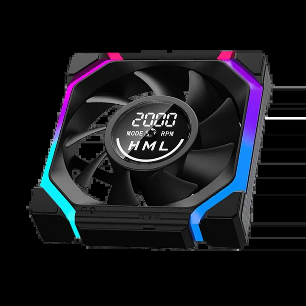 Fan Jungle Leopard Galaxy 120mm - Black - ARGB - New