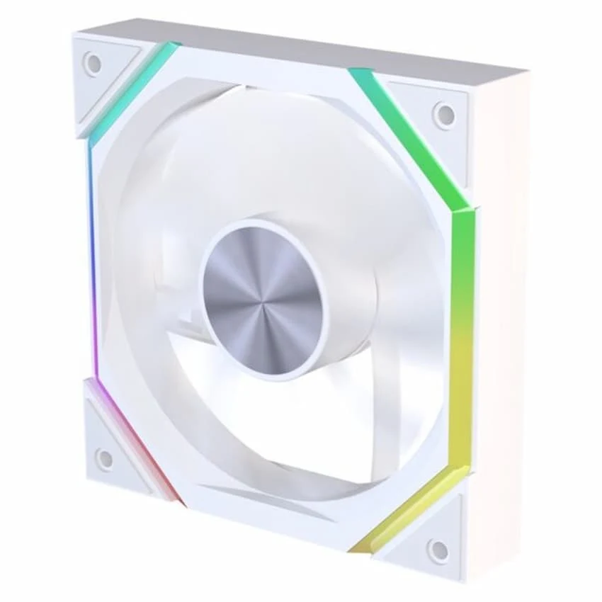 Fan Jungle Leopard Galaxy 120mm Reverse Blade - White - ARGB - New