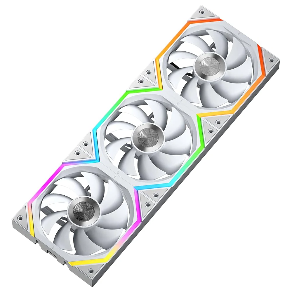 Fan Jungle Leopard Galaxy Block 120mm - White - ARGB - New