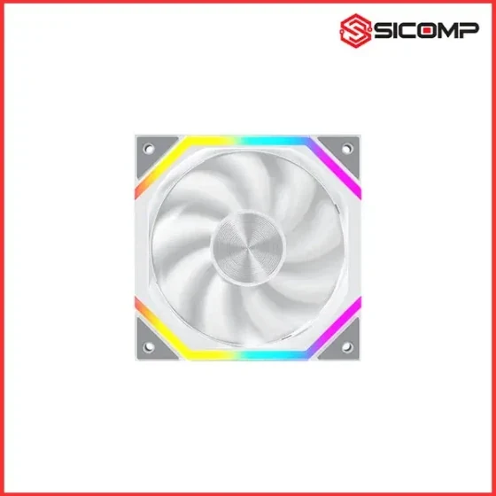 Fan Jungle Leopard Galaxy Block 120mm - White - ARGB - New
