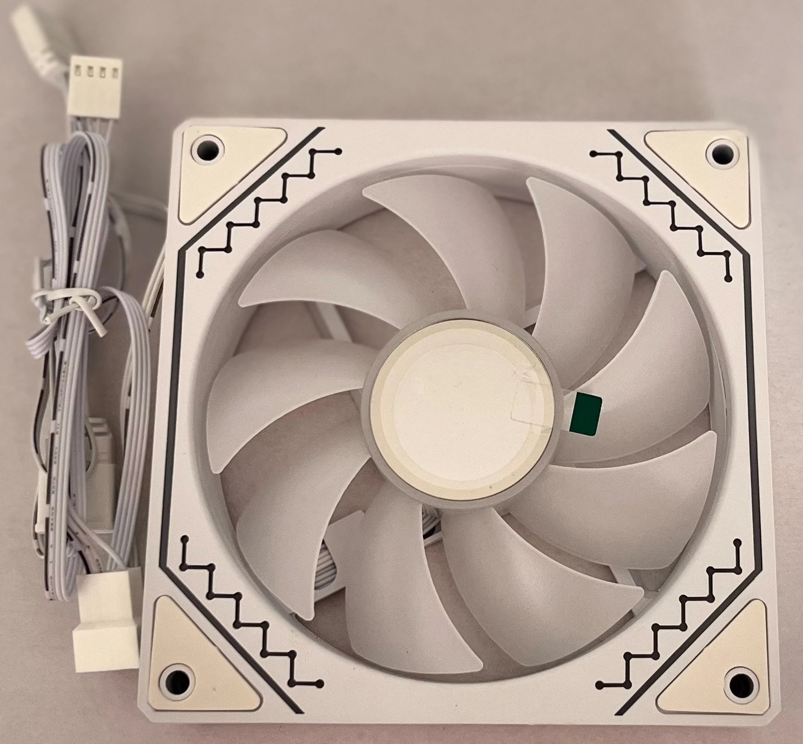 Fan Jungle Leopard Gentle Typhoon 120mm - White - PWM - New