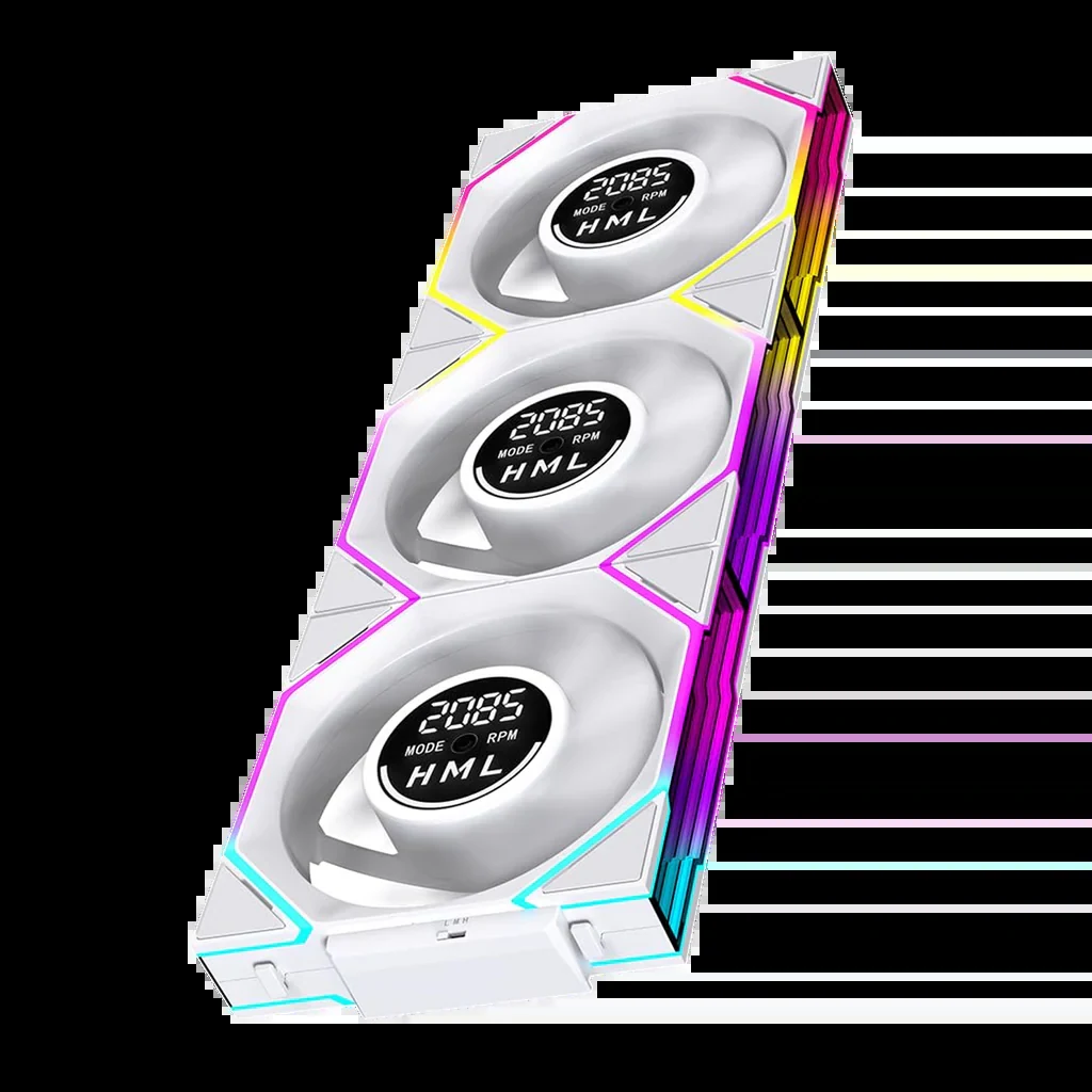 Fan Jungle Leopard Interstellar SE 120mm - White - ARGB - New