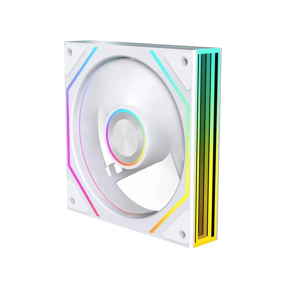 Fan Jungle Leopard Prism 4 120mm - White - ARGB - New