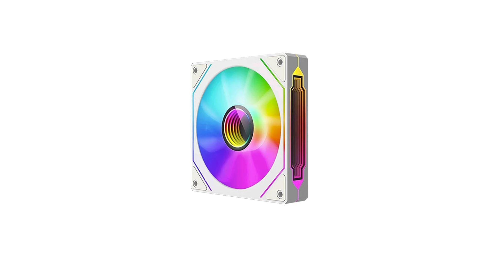 Fan Jungle Leopard Prism 4Pro 120mm - White - ARGB - New