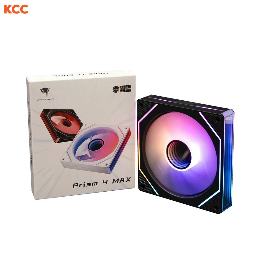 Fan Jungle Leopard Starlink 120 ARGB Reverse Blade - Black - ARGB - New