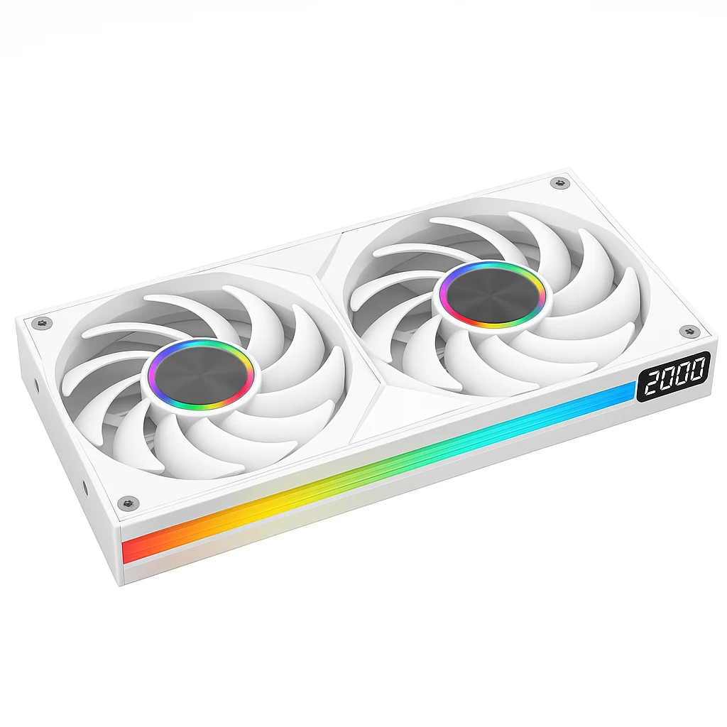 Fan Jungle Leopard Starlink 240 Dual Pack - Black - ARGB - New