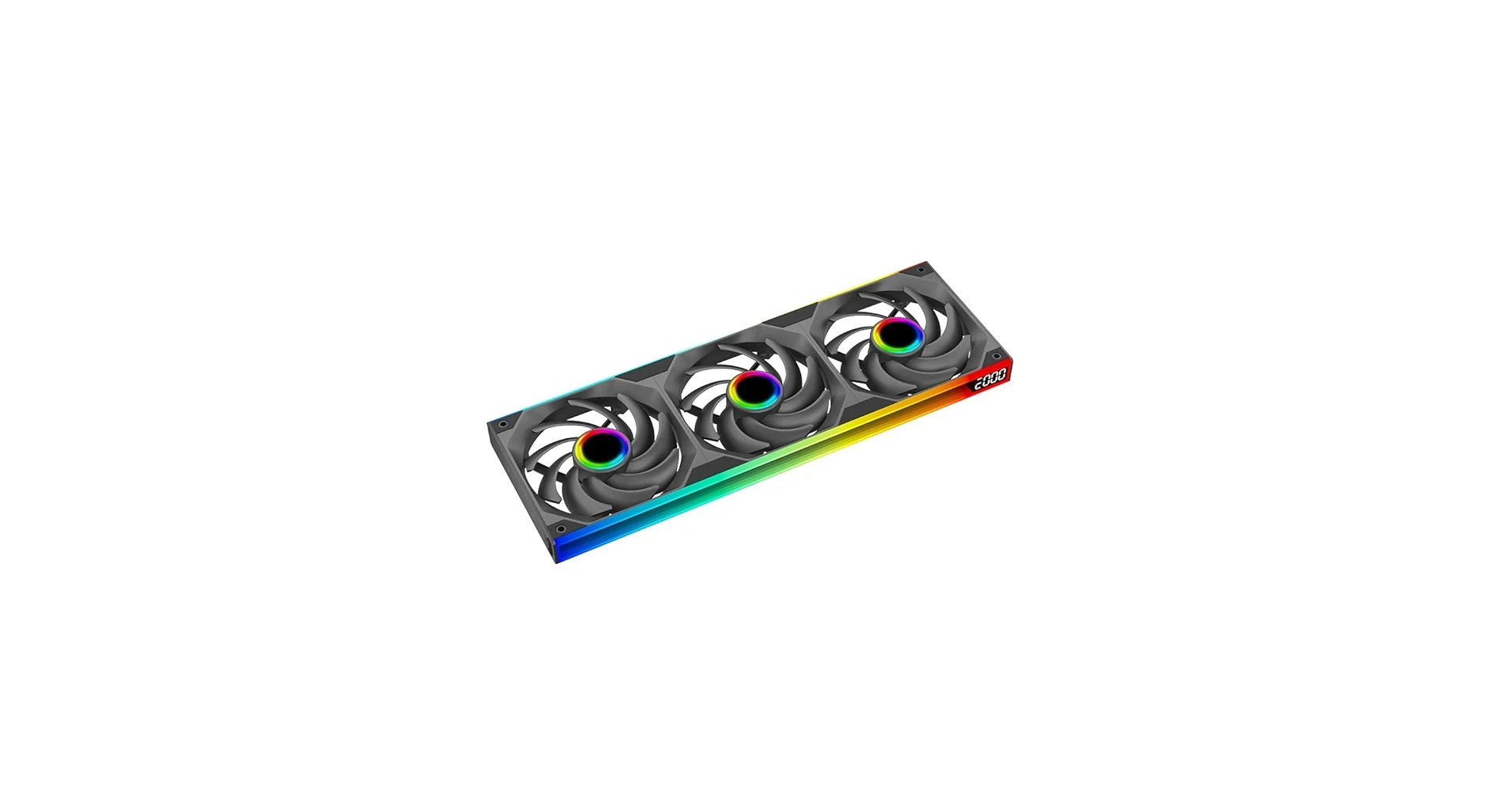 Fan Jungle Leopard Starlink Infinite Mirror 120 ARGB Reverse Blade - Black - ARGB - New