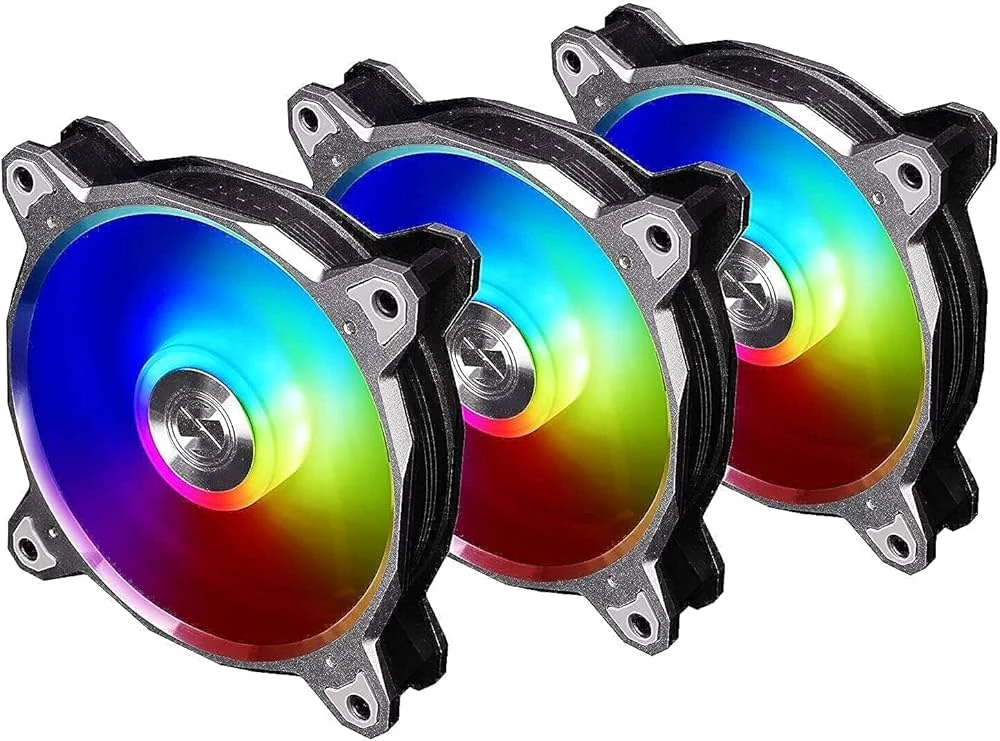 Fan LIAN LI BORA Digital 120 Single Pack - Space Grey - ARGB - New