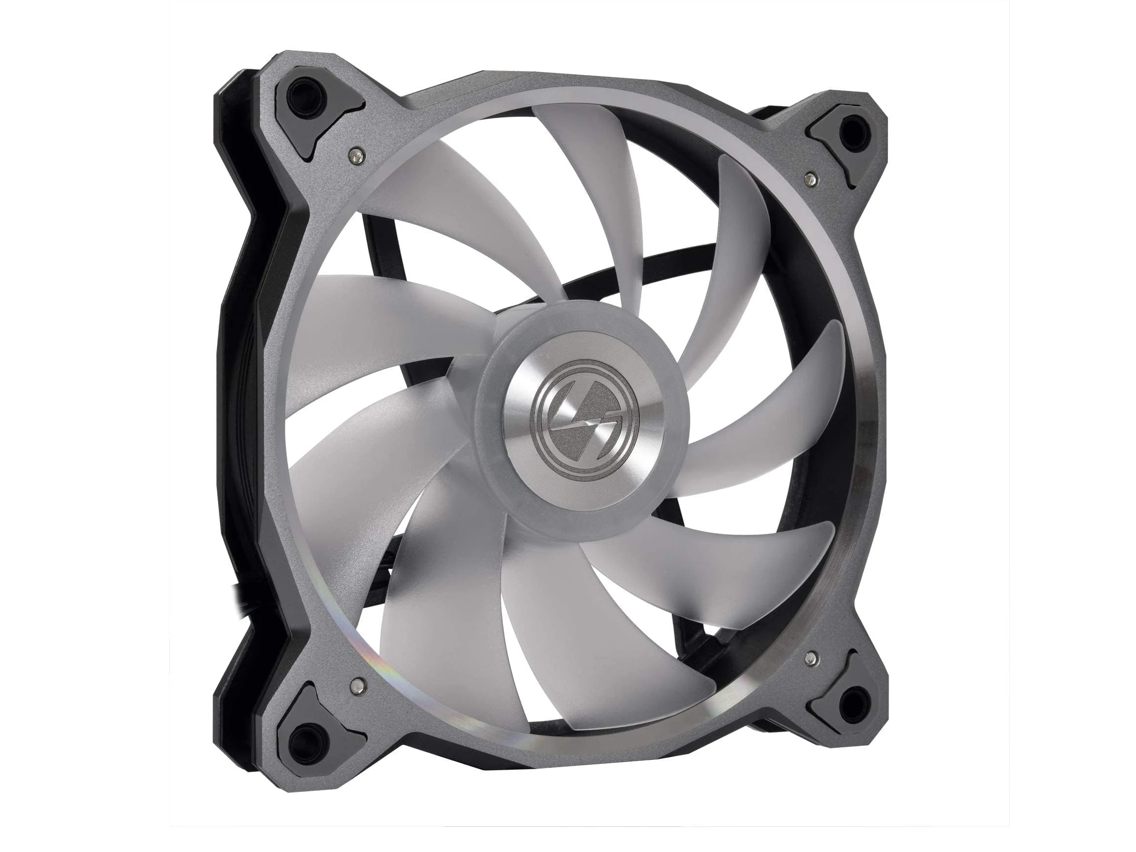 Fan LIAN LI BORA Digital 120 Triple Pack - Space Grey - ARGB - New