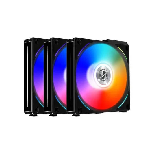Fan LIAN LI BORA Lite 120 Single Pack - Black - RGB - New