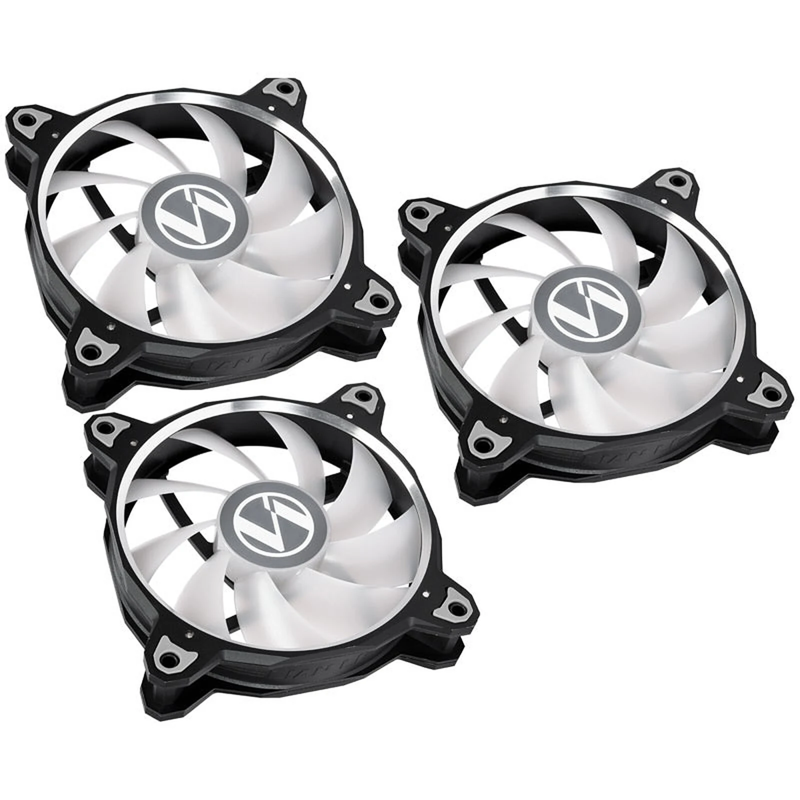 Fan LIAN LI BORA Lite 120 Triple Pack - Black - RGB - New
