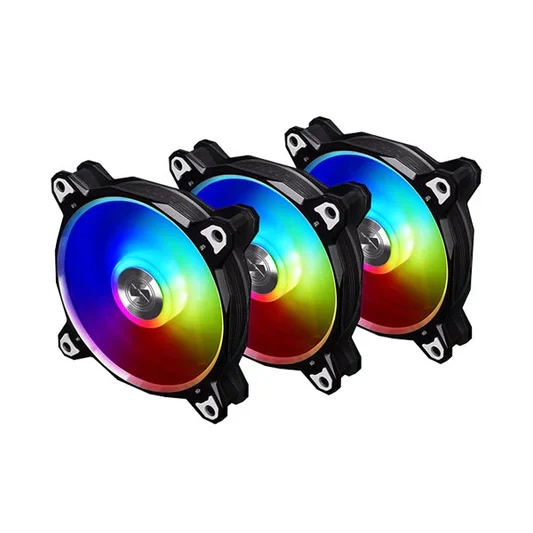 Fan LIAN LI BORA Lite 120 Triple Pack - Black - RGB - New