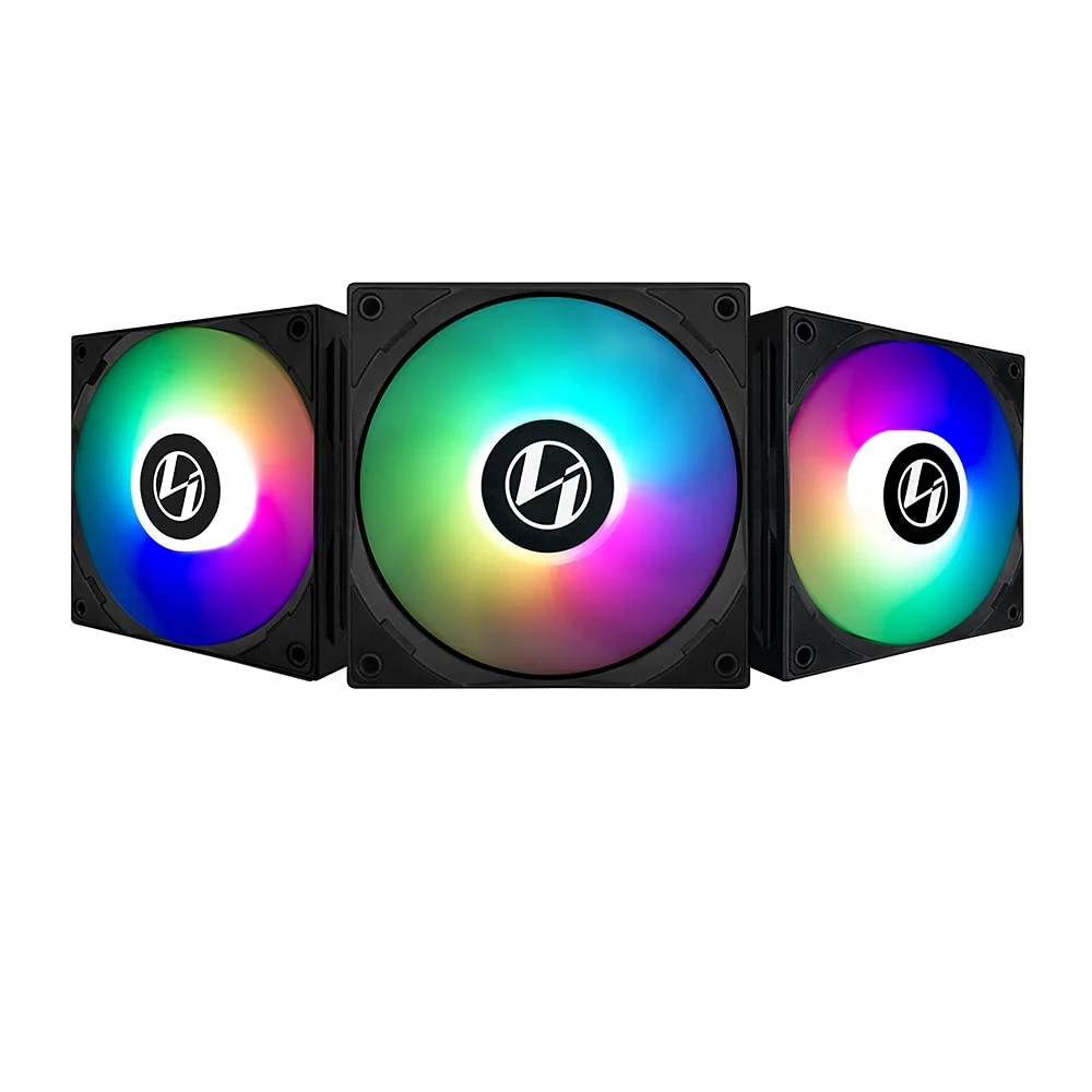 Fan LIAN LI ST120 Single Pack - Black - ARGB - New