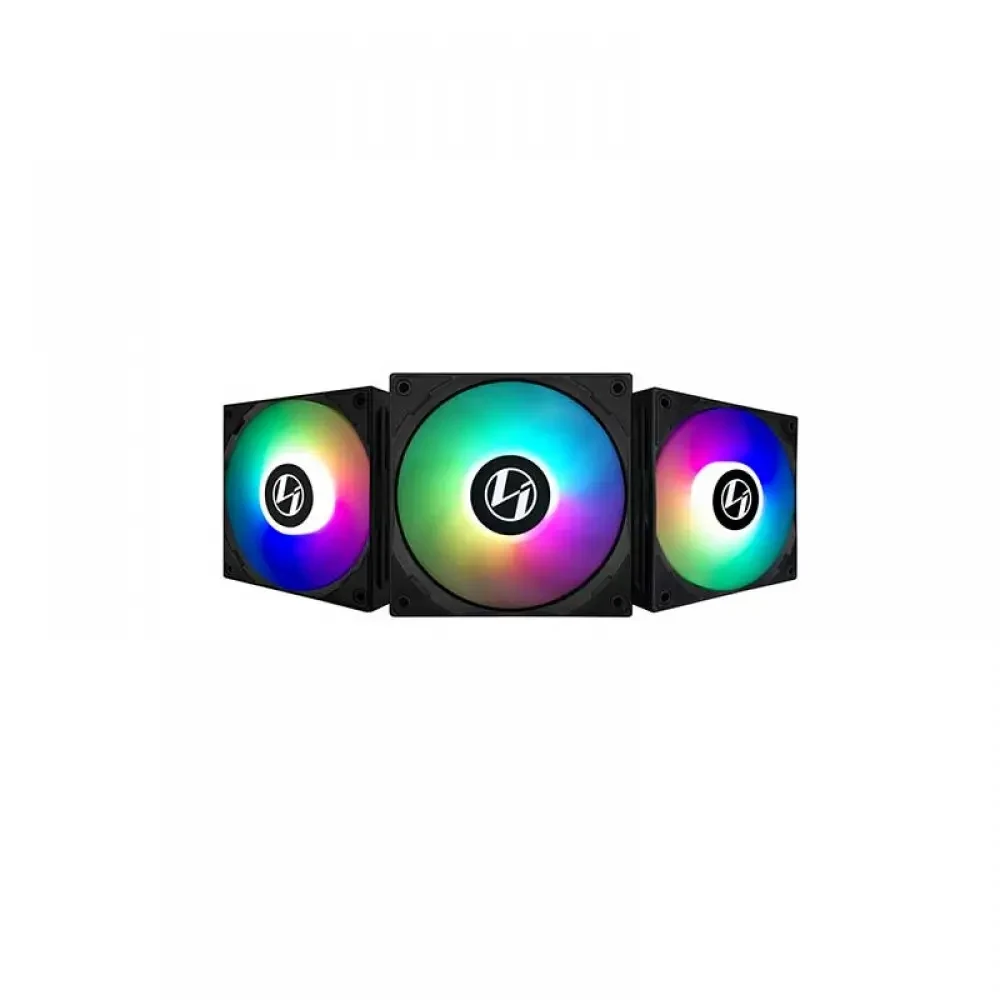 Fan LIAN LI ST120 Single Pack - Black - ARGB - New