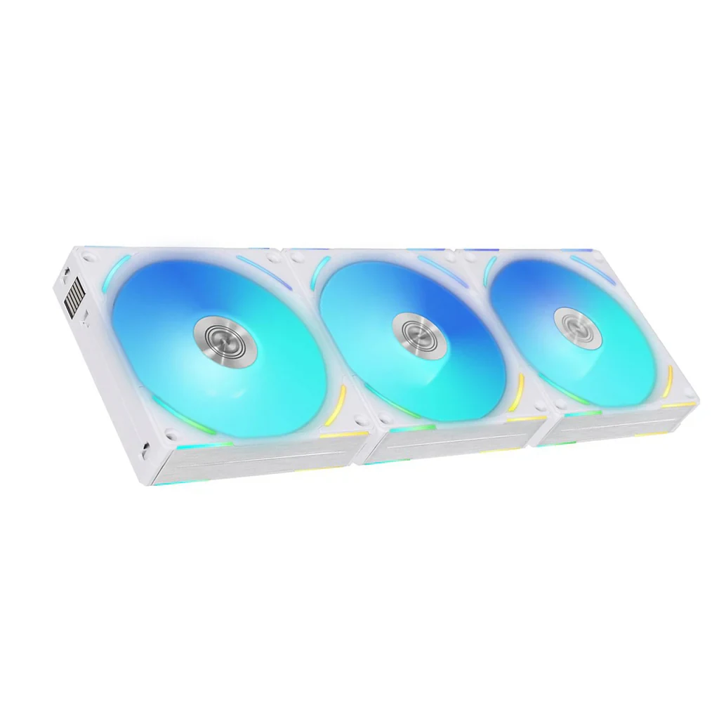 Fan LIAN LI UNI FAN AL120 Triple Pack - White - ARGB - New
