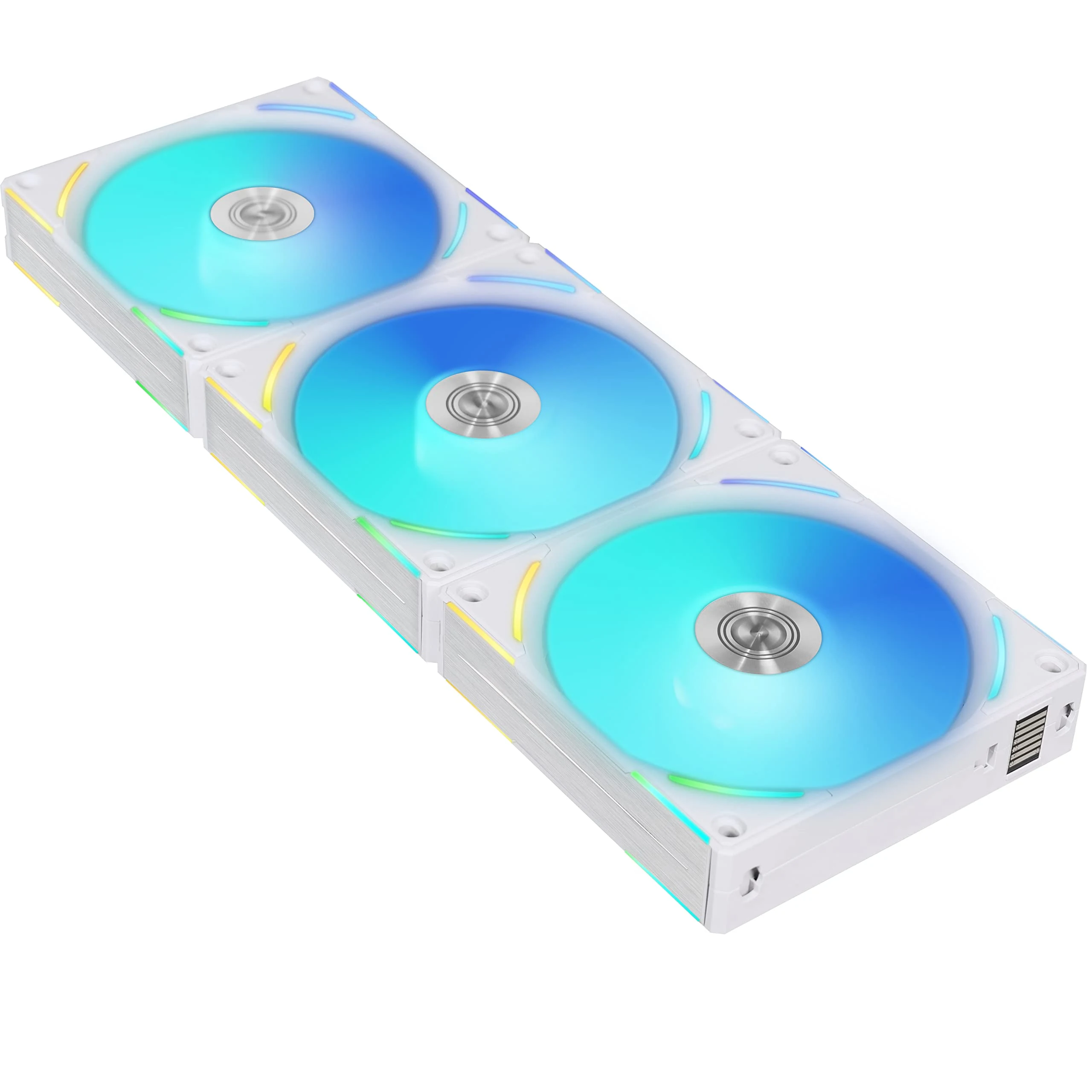 Fan LIAN LI UNI FAN AL120 V2 Triple Pack - White - ARGB - New