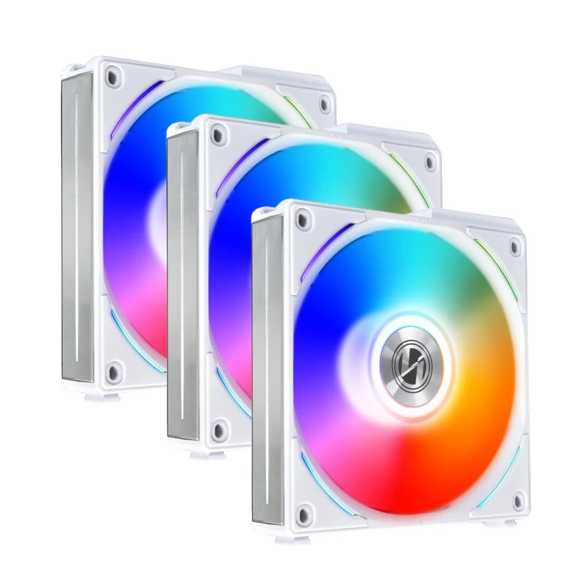 Fan LIAN LI UNI FAN AL120 V2 Triple Pack - White - ARGB - New