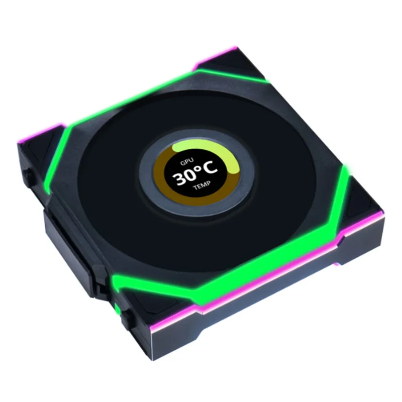 Fan LIAN LI UNI FAN CL Wireless 120 Reverse Blade Single Pack - Black - ARGB - New