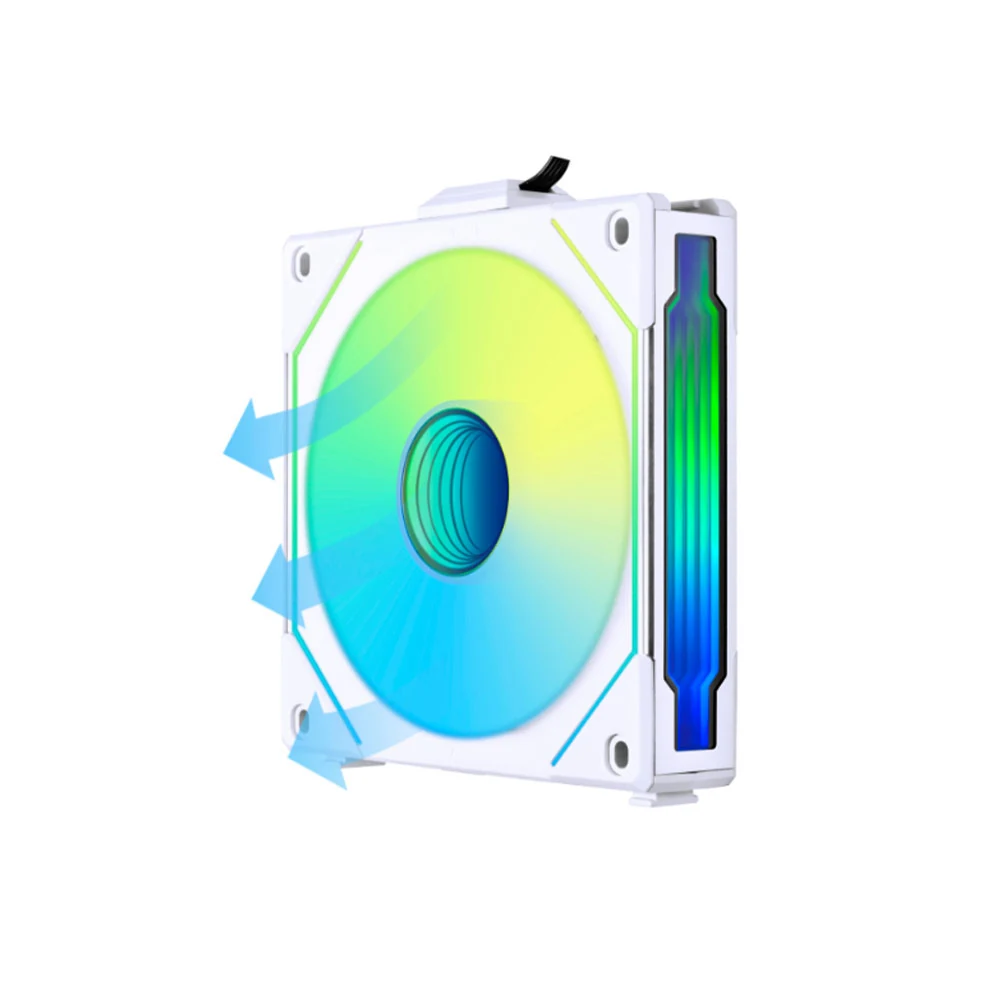 Fan LIAN LI UNI FAN SL-INF 120 Single Pack - White - ARGB - New