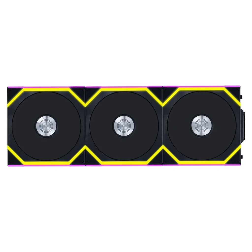 Fan LIAN LI UNI FAN SL-INF Wireless 120 Reverse Blade Single Pack - Black - ARGB - New