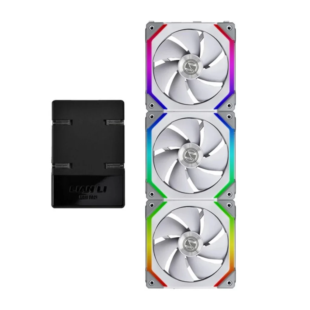 Fan LIAN LI UNI FAN SL120 Single Pack - White - ARGB - New