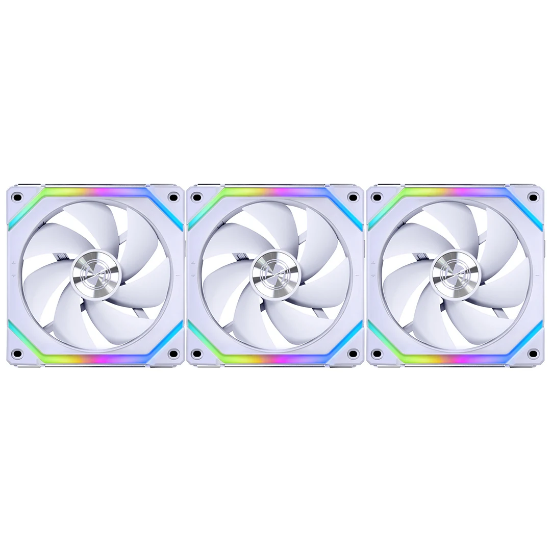 Fan LIAN LI UNI FAN SL120 V2 Triple Pack - White - ARGB - New