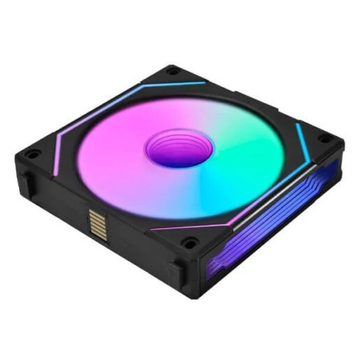 Fan LIAN LI UNI FAN TL 140 Reverse Blade Single Pack - Black - ARGB - New
