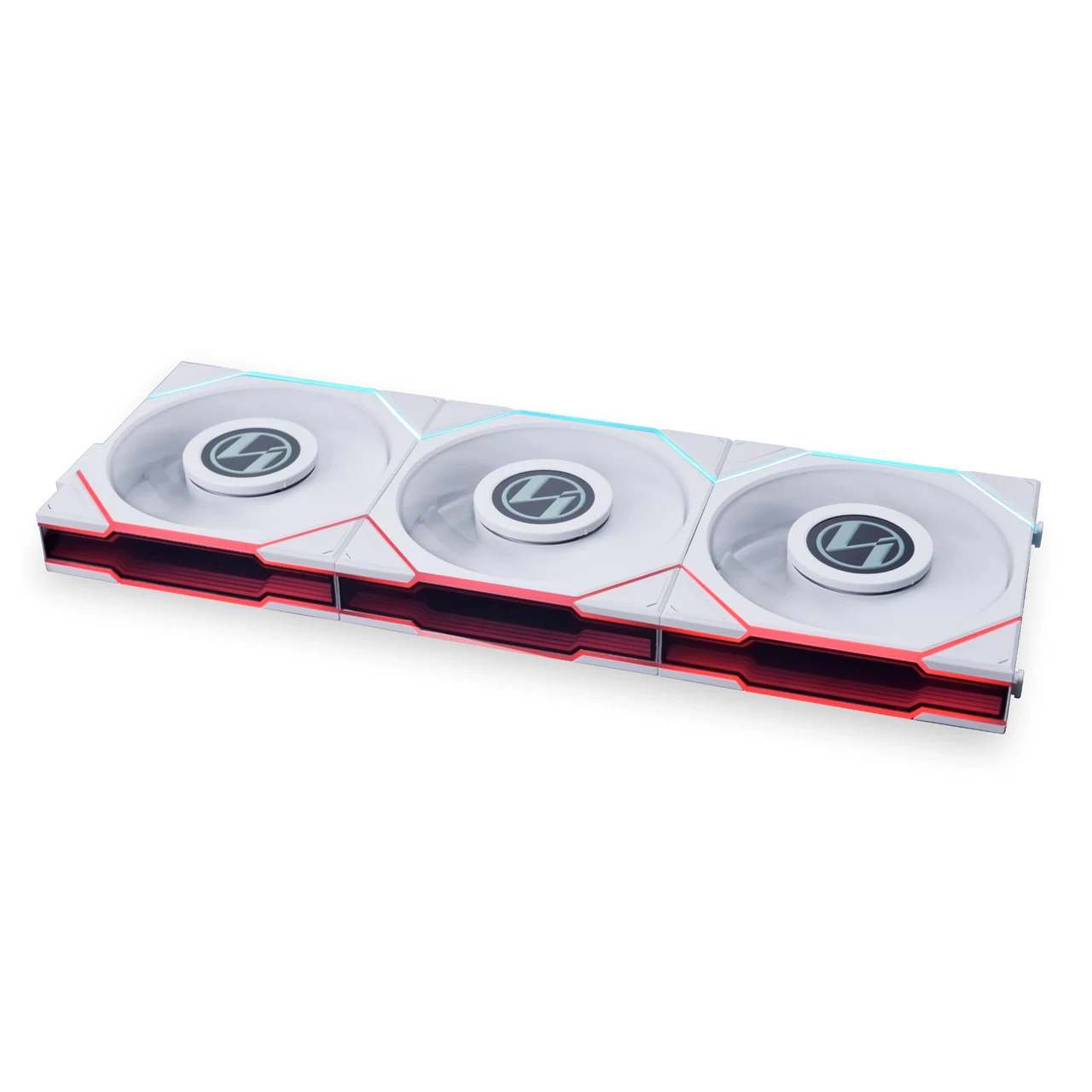 Fan LIAN LI UNI FAN TL LCD 120 Reverse Blade Single Pack - White - ARGB - New