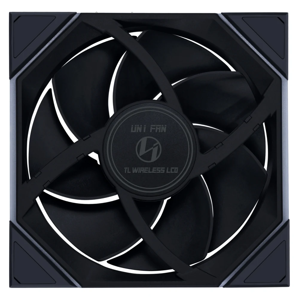 Fan LIAN LI UNI FAN TL LCD 140 Single Pack - Black - ARGB - New