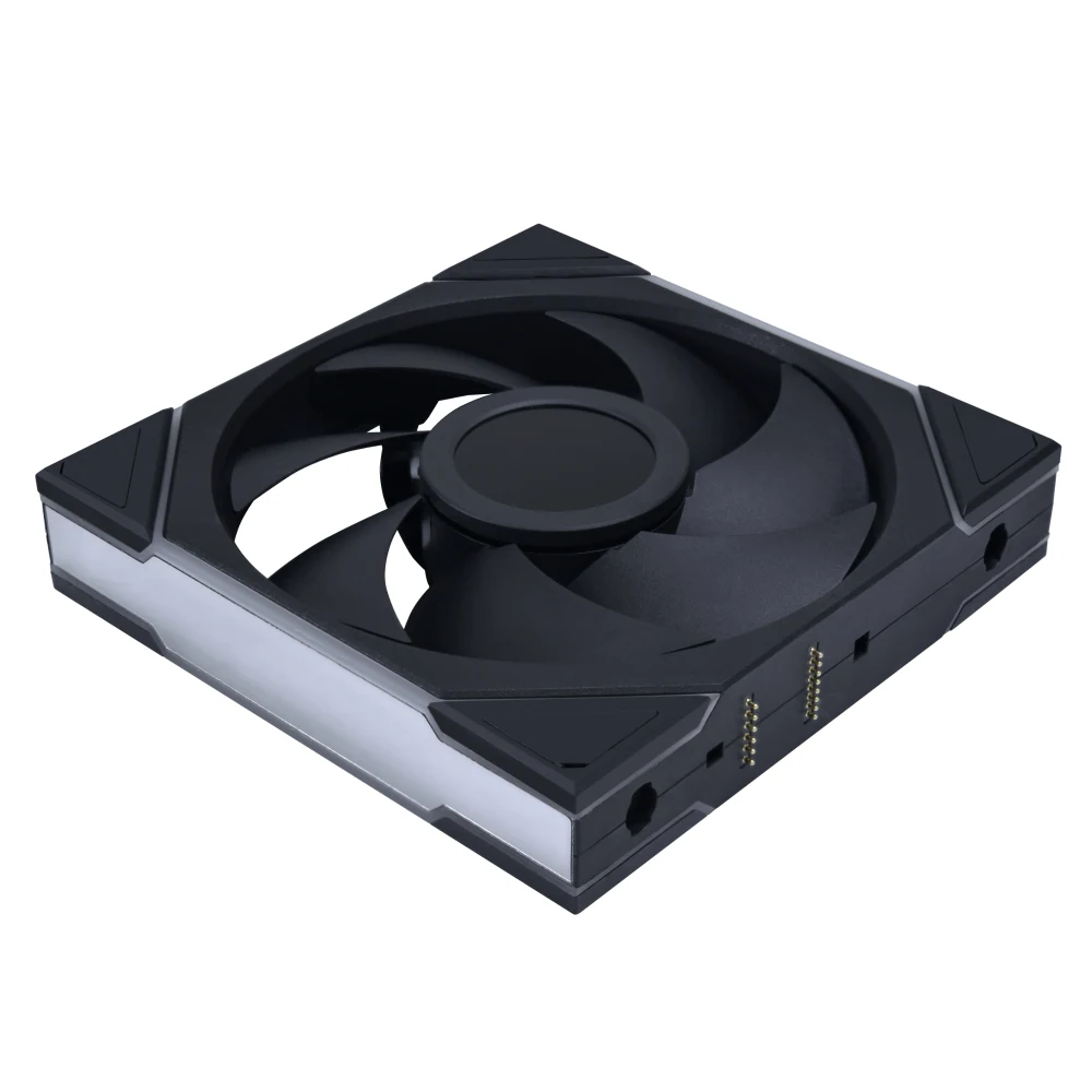 Fan LIAN LI UNI FAN TL LCD 140 Single Pack - Black - ARGB - New