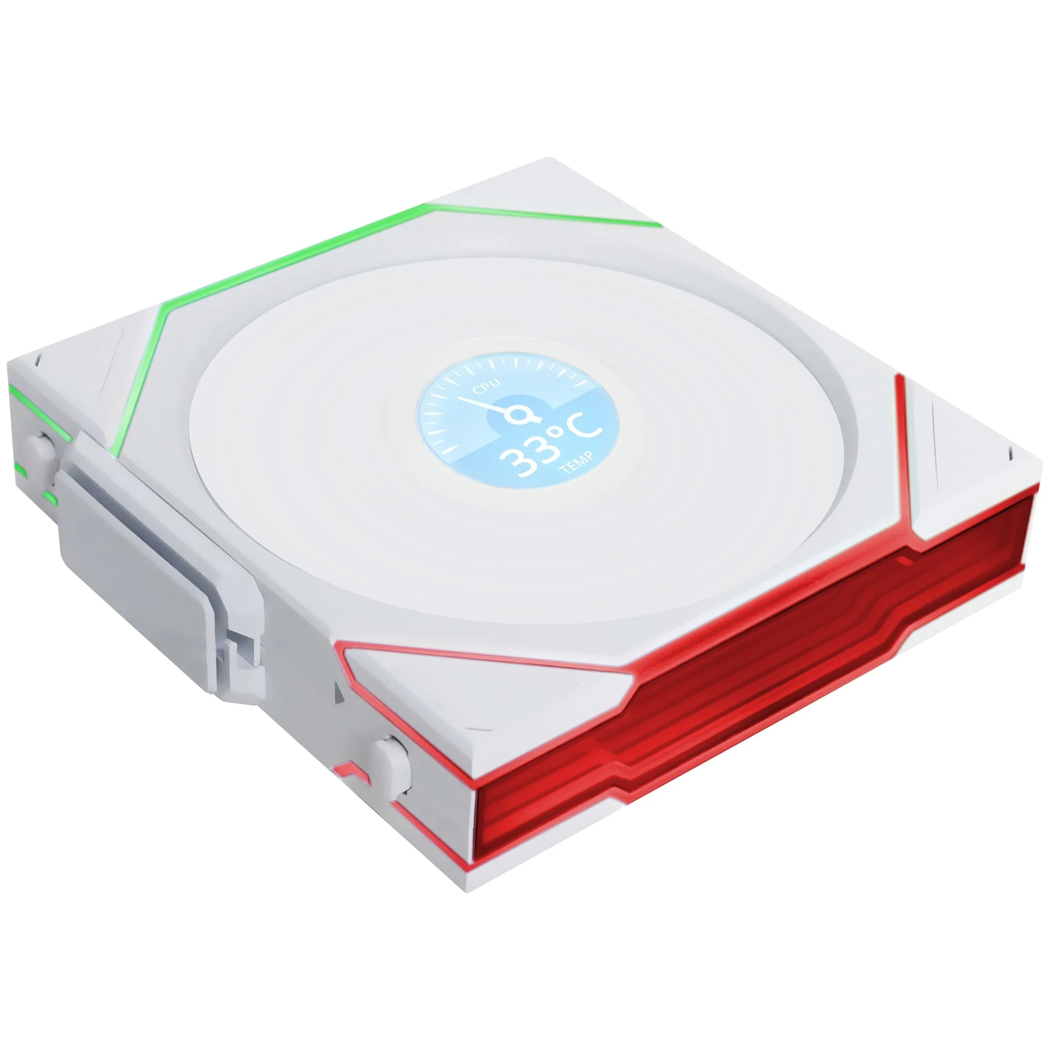 Fan LIAN LI UNI FAN TL LCD Wireless 120 Single Pack - White - ARGB - New