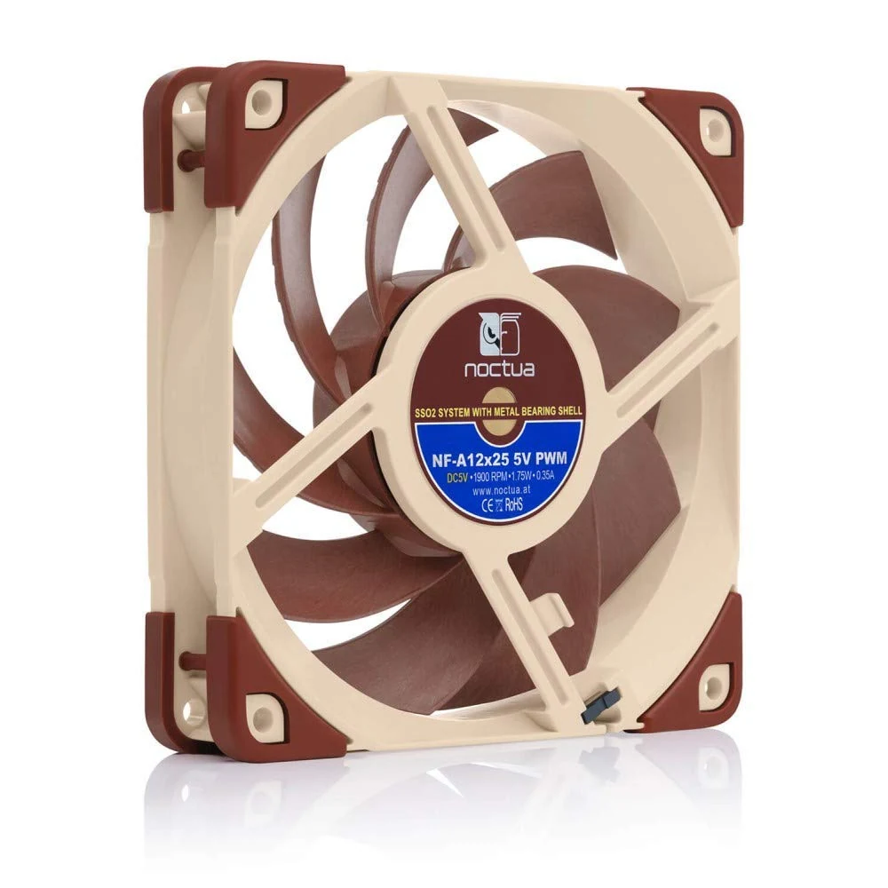 Fan Noctua NF-A12x25 5V - Brown/Beige - 5V - New