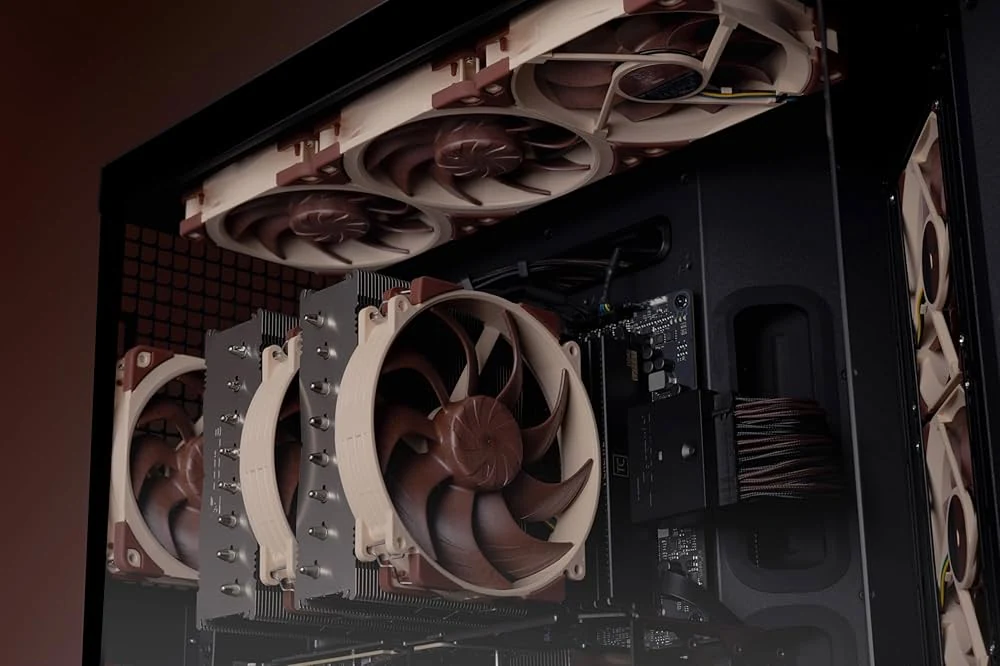 Fan Noctua NF-A12x25 G2 LS-PWM - Brown/Beige - PWM - New