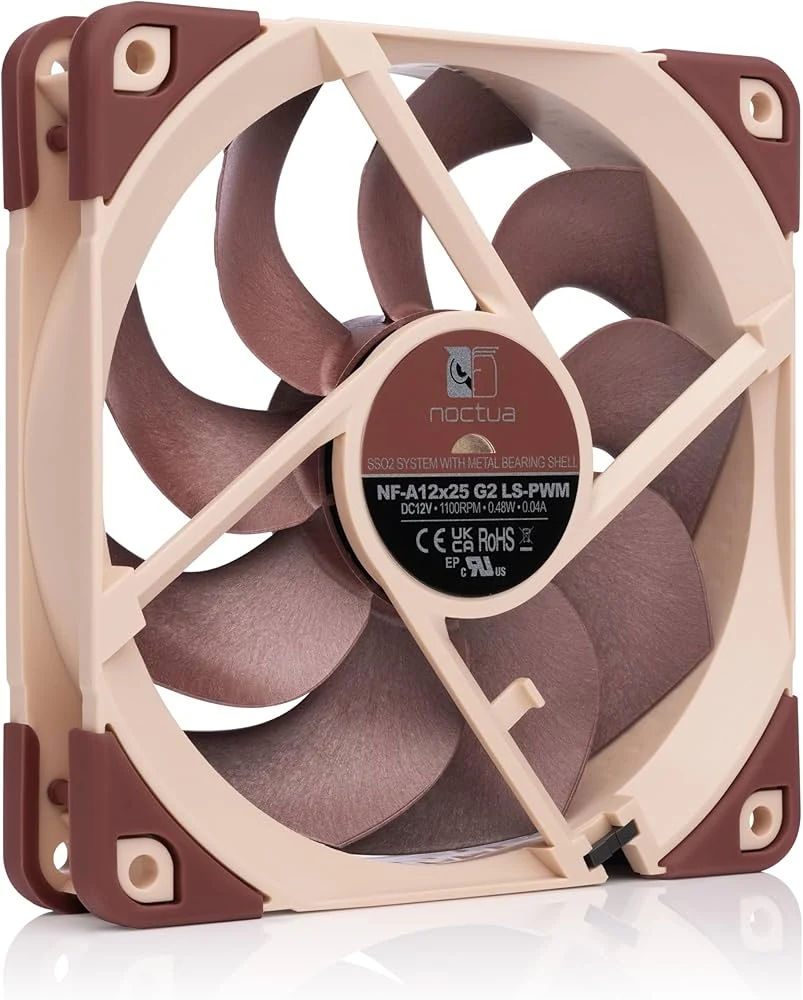 Fan Noctua NF-A12x25 LS-PWM - Brown/Beige - PWM - New