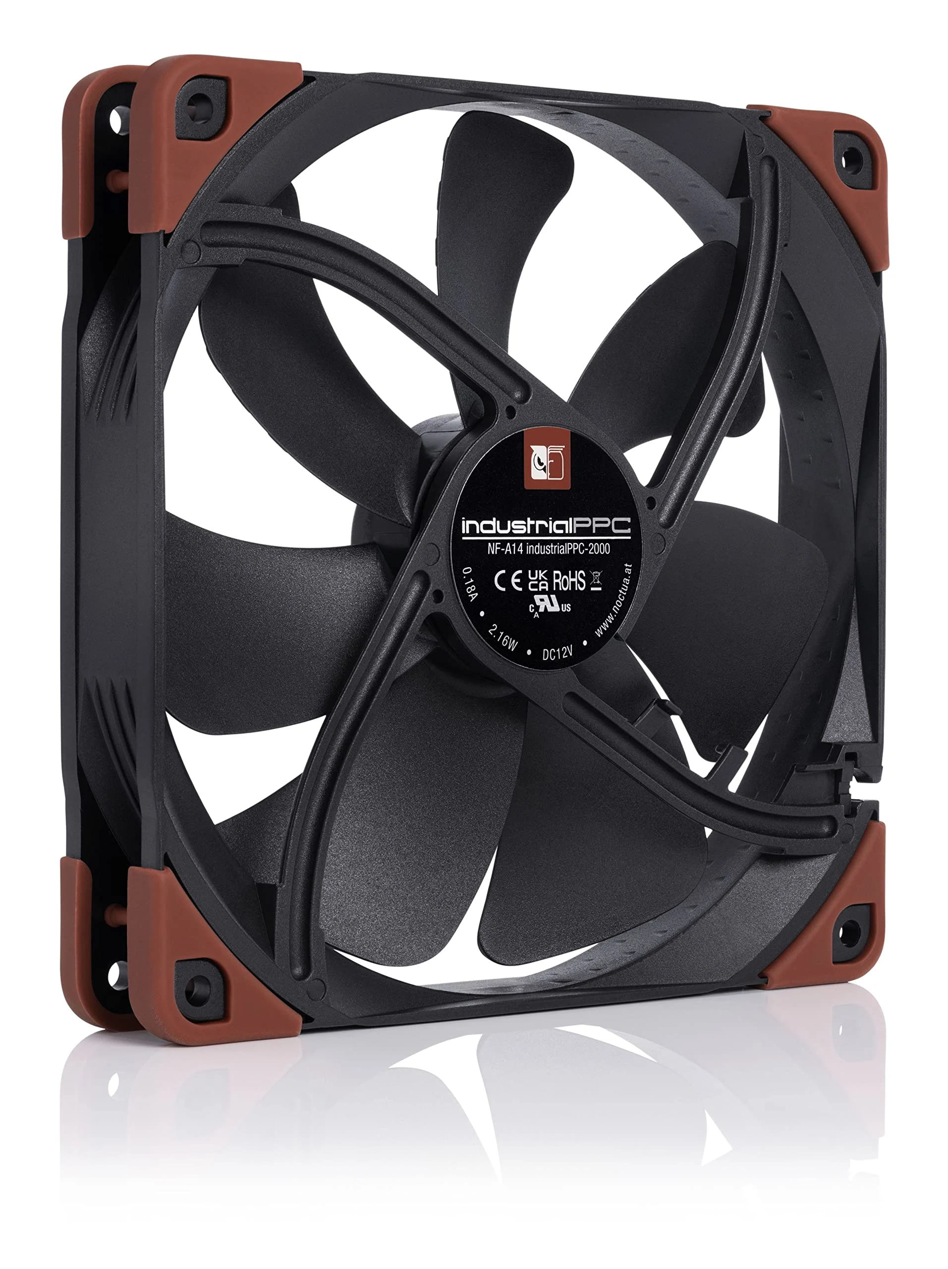 Fan Noctua NF-A14 industrialPPC-2000 - Black - 3 Pin - New