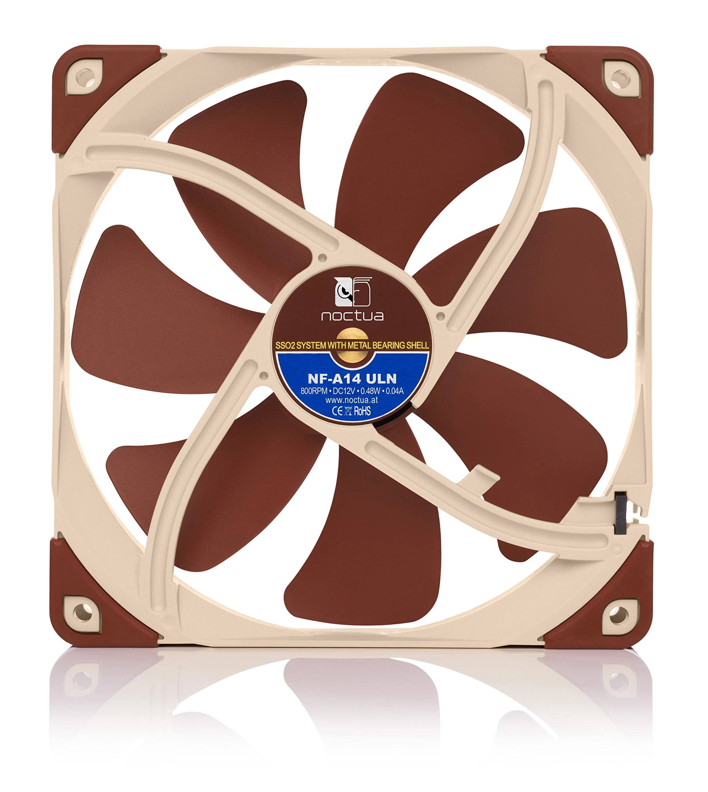 Fan Noctua NF-A14 ULN - Brown/Beige - 3 Pin - New