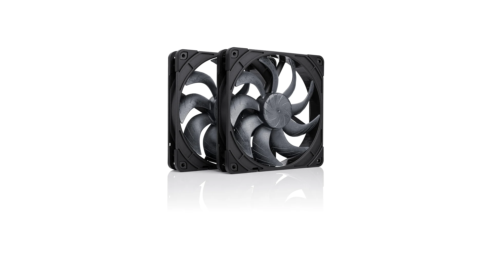 Fan Noctua NF-A14x25 G2 PWM Sx2-PP Dual Pack chromax.black - Black - PWM - New