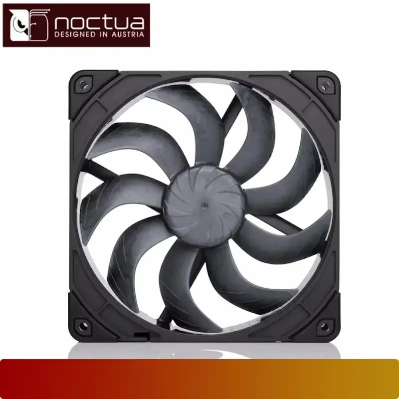 Fan Noctua NF-A14x25 G2 PWM Sx2-PP Dual Pack chromax.black - Black - PWM - New