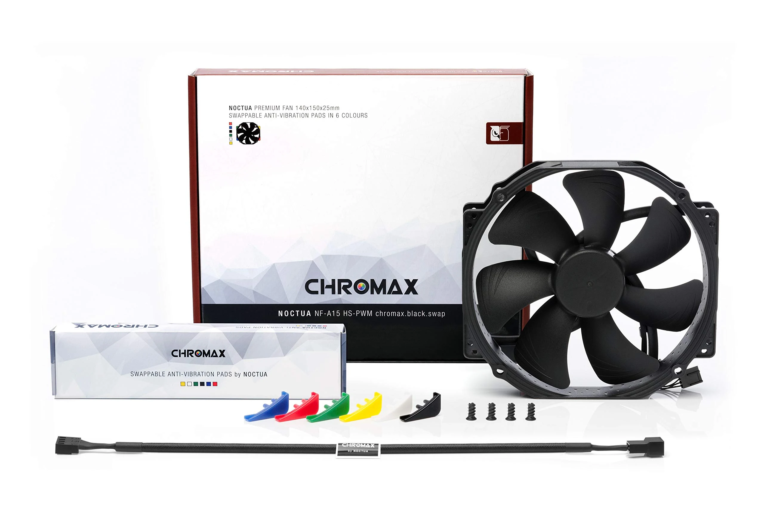 Fan Noctua NF-A15 HS-PWM chromax.black.swap - Black - PWM - New