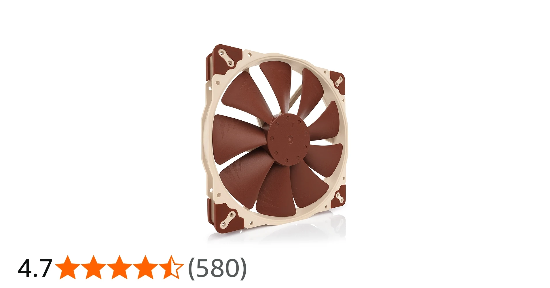 Fan Noctua NF-A20 FLX - Brown/Beige - 3 Pin - New