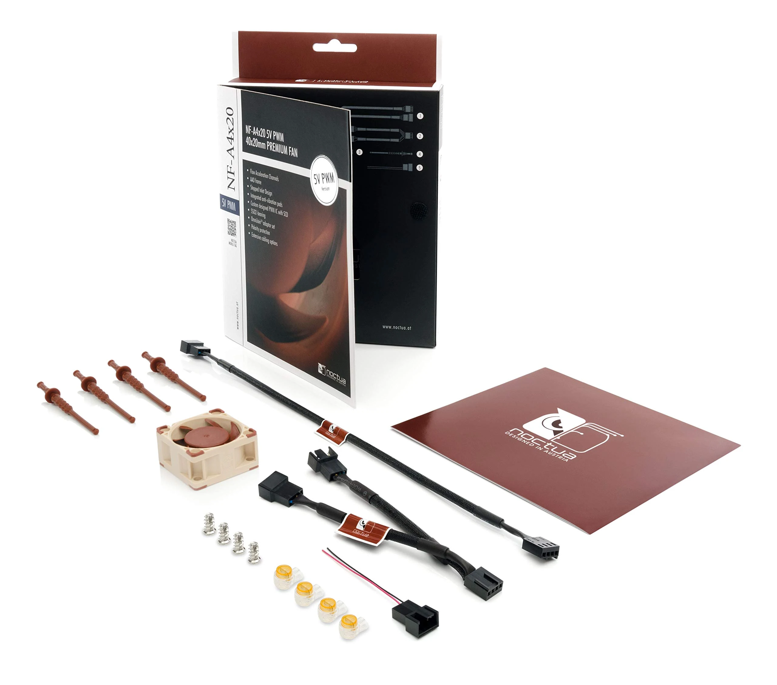 Fan Noctua NF-A4x20 5V - Brown/Beige - 5V - New