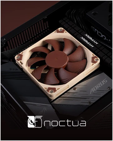 Fan Noctua NF-A4x20 FLX - Brown/Beige - 3 Pin - New