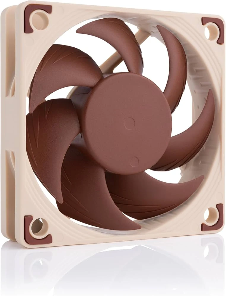 Fan Noctua NF-A6x15 FLX - Brown/Beige - 3 Pin - New